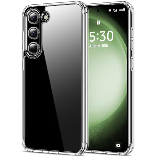 Image of HOOMIL Case for Samsung Galaxy S23 Plus, Anti-Yellowing, Clear