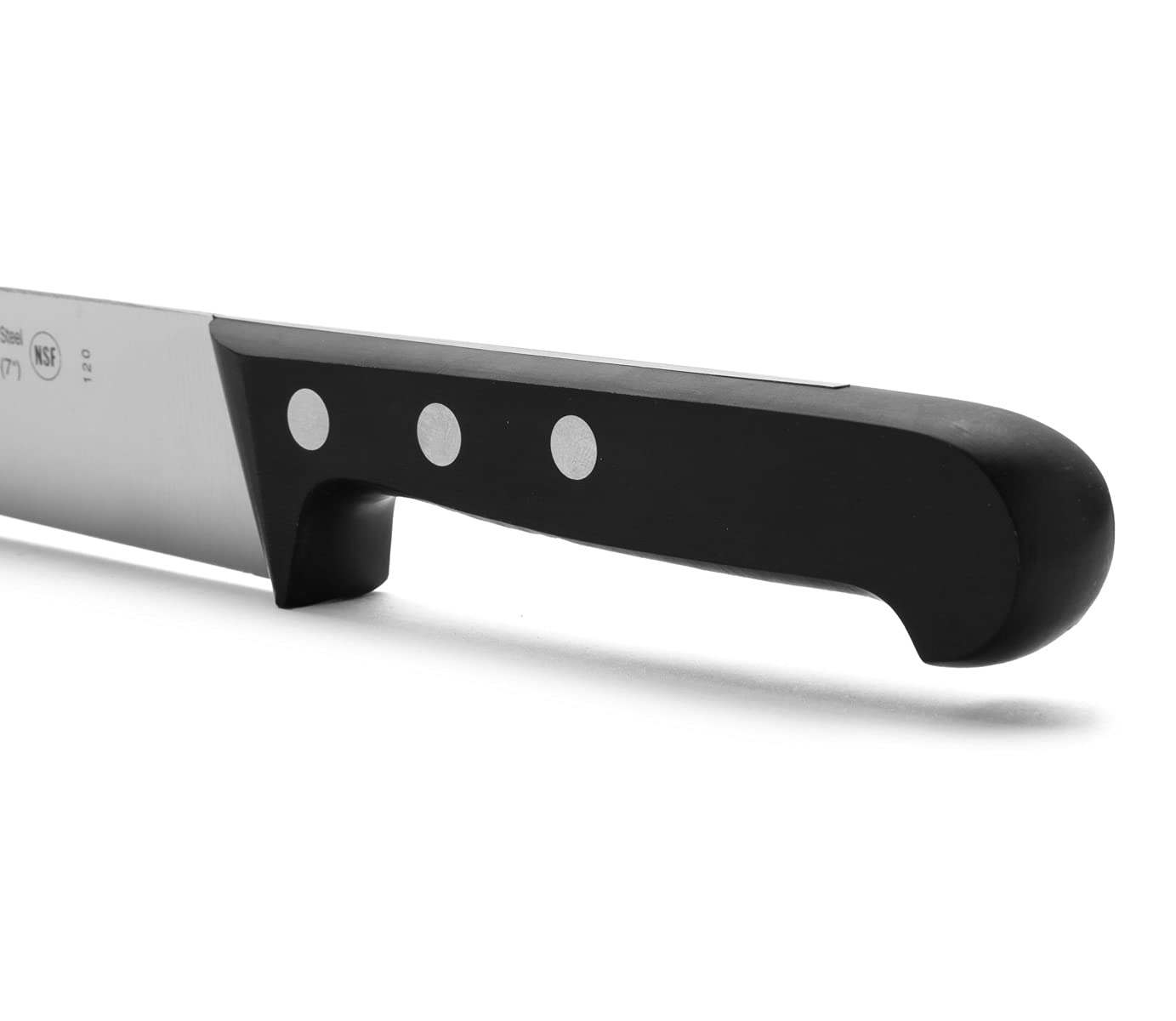 Arcos Carving Knife 7 Inch Nitrum Stainless Steel and 190 mm blade. Butcher Knife For Boning. Ergonomic Polyoxymethylene POM Handle. Series Universal. Color Black — Amazon image 4