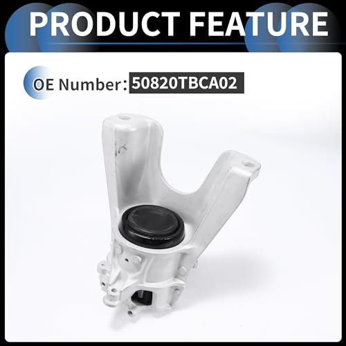 INFINAUTO Engine Motor Mount, ENGINE MOUNTING No.50820TBCA02 for Honda Civic 1.5L 2016-2019 Silver Tone, 1 Pc by INFINAUTO - Image 5