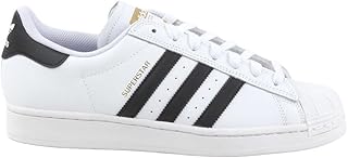adidas Superstar ADV Shoes, White/Black, 6