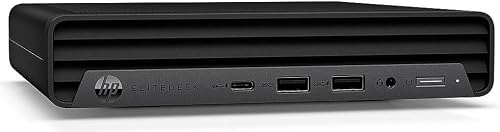 Image of HP EliteDesk 805 G6 Mini Desktop PC, AMD Ryzen 3 PRO 4350GE, 8GB RAM, 256GB SSD, WiFi, Bluetooth, No Keyboard & Mouse, Windows 11 Pro (Renewed)