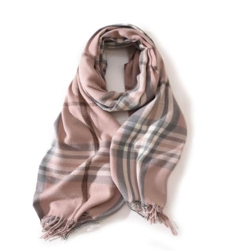 Women's Pashmina Winter Scarf Cashmere Feel Warm Long Plaid Shawl With Fashion Scarves Knitted3