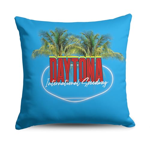 Northwest NASCAR Daytona Speedway Track Feature Throw Pillow, 18 x 18 in