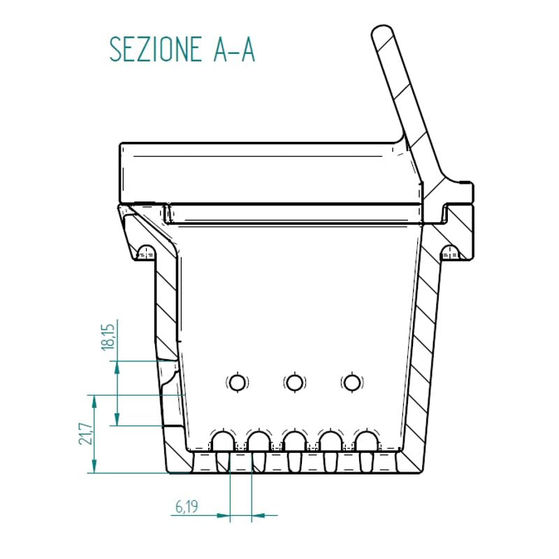 FIGEVIDA BRACIERE IN GHISA PER CENERE STUFE A PELLET 14809012
