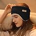 BSITSSS Ohrenwärmer Herren Damen, Winter Ohrenschützer, Schwarz Stirnband Ohrenschutz, Warmes Earmuffs, Moden Ear Warmers für Laufen, Yoga, Skifahren, Reiten, Fahrrad, Ohrabdeckung