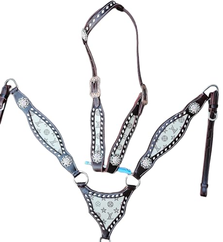 Western Tack Set Horse | Cream Gladiator Tack Set
