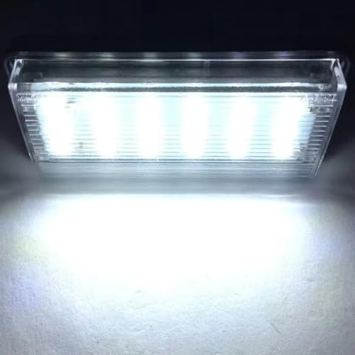 Luces de matrícula para Toyota Reiz y Mark X kit de iluminación trasera LED para coche 4
