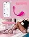 LOVENSE Lush 2 Remote Vibrator with App, Long Distance Remote Controlled G-spot Stimulator Egg Vibrators Bluetooth Adult Sex Toys & Games Powerful Vibrations for Women Couples Discreet Pleasure