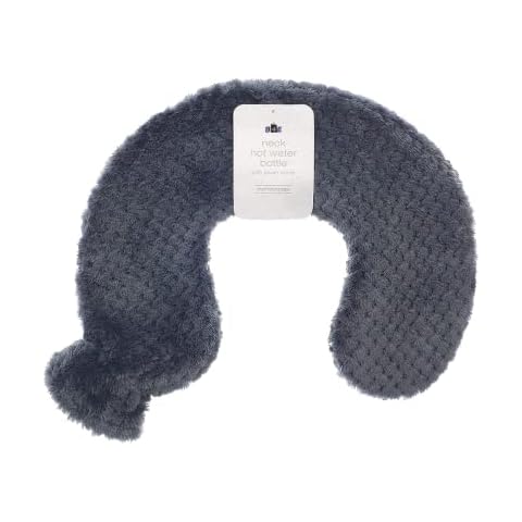 B4E Grey Neck and Shoulder Hot Water Bottle Cover