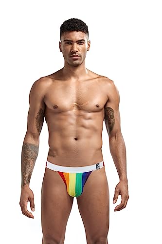 JOCKMAIL 3PCS/Pack Men Briefs Underwear Men Athletic Supporter Sport Jockstrap Gym Underwear2