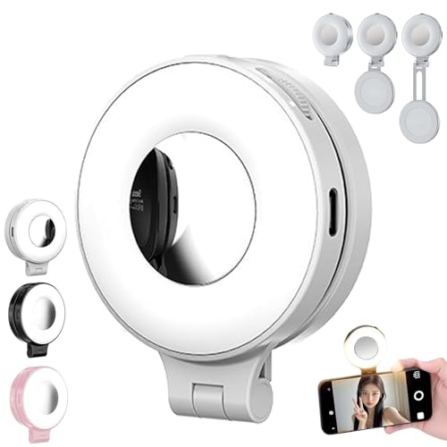 �}�O�l�b�g��3�C��1���B�胉�C�g�A�~���[�}�O�l�e�B�b�N�ACRI 95+ 360° LED���B�胊���O�t�B�����C�g�A�����\��3�̃��C�g���[�h�A�ʐ^�A���B��p(White)