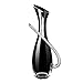 Wine Lovers Decanter, Lead-Free Crystal, U Shaped with Wide Stable Base & Easy-Clean Neck for All Wines(F)