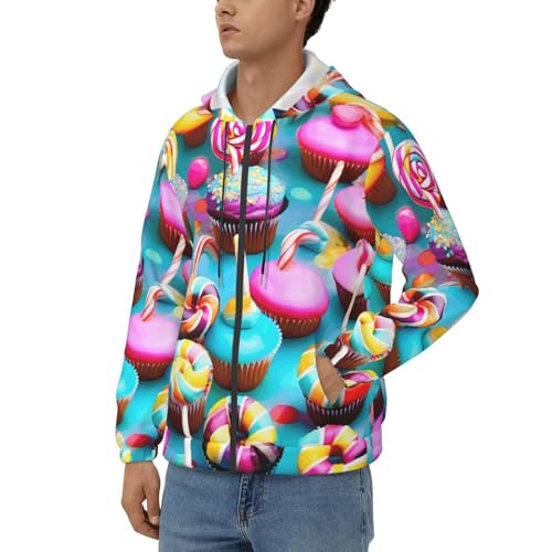 Sweat à capuche coloré hommes fini les pulls ternes pour l'hiver - 2