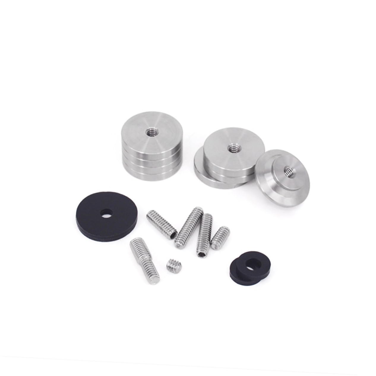 DECOMELODY Stabilizer Weight Screws Accessories Easy Install Balance Point Inserts Construction Reduction Compatible Silver