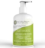 Retseliney Acne Face Wash & Oil Control, Acne Treatment for Face with 2% Salicylic Acid, for Teens, Adult & Hormonal Acne, Clear Blemishes & Acne Scars, Organic Facial Cleanser for Men & Women