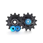 BBB Cycling Derailleur Pulley 13-Teeth Rear Shimano 12-Speed Jockey Wheels Roller Urban Road Bike MTB Bicycle RollerBoys 13T BDP-09, Black