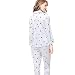 YL Pijamas para Mujer Pijama Four Seasons Traje Estampado de Fresa para...