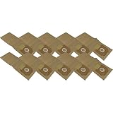 10 Sacchetti per aspirapolvere in carta resistente adatto per Kärcher NT 361 Eco Te