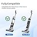 keluke Roller Brush and Filter Replacement Compatible with Tineco iFloor 3/ Floor One S3 Cordless Vacuum Cleaner, Replacement Parts Include 3 Brush Rollers, 3 Filters