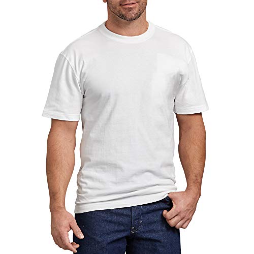 Dickies Men's Short Sleeve Heavweight Crew Neck Work Utility T-Shirt