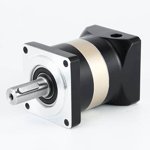 ������ 1PCS �w���J���V���M�A�{�b�N�X�� 49:1 1.5-7.5kW �T�[�{�܂���NEMA 64�X�e�b�s���O���[�^�[ ?7 Arcmin �o�b�N���b�V���AIP65 - ���{�b�g�H�w/CNC�p�_�C���N�g�t�B�b�g(���f��:PFX140)