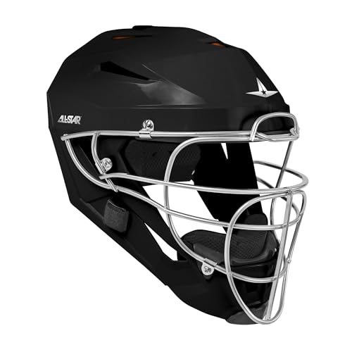 All-Star Adult PHX Paige Halstead Fastpitch Softball Catchers Helmet Black