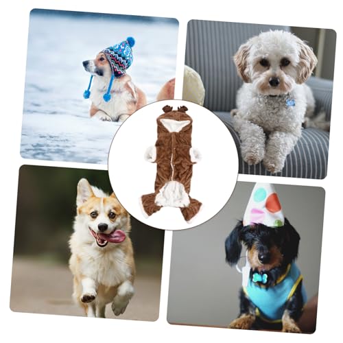 Disfraz de reno navideño para perro talla L miniatura 7