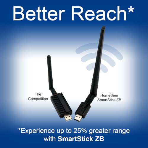 Dongle USB Zigbee HomeSeer SmartStick ZB compatible con OpenHAB 5