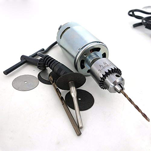 Taladro de motor DC modelo micro 12V miniatura 1