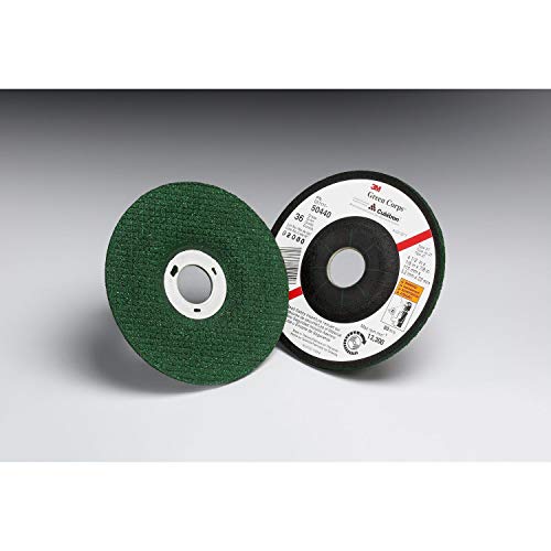 3M(TM) Green Corps(TM) Flexible Grinding Wheel, Ceramic Aluminum Oxide, 4-1/2