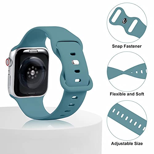 VEMIGON Sport Strap for Apple Watch 38/40/41/42/44/45/46/49mm Cactus - Image 7