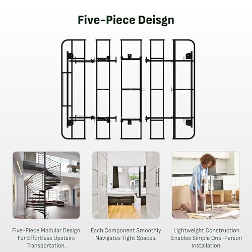 Image of Softa Queen Adjustable Bed Frame, Head & Foot Lift, Electric Bed Base with Remote Control, Whisper Quiet Motor, Oxford Fabric Bedspread, Mattress Holder, Easy Assembly