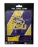 Rico Industries NCAA LSU Tigers Peg Tic Tac Toe Game