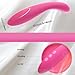 Two Headed Womens Toys Waterproof Silent 10 Powerful Modes of Adult Tool for Women Suitable Realistic Toy Travle Essentials for Lady Couple Partners R8326Y (Pink)