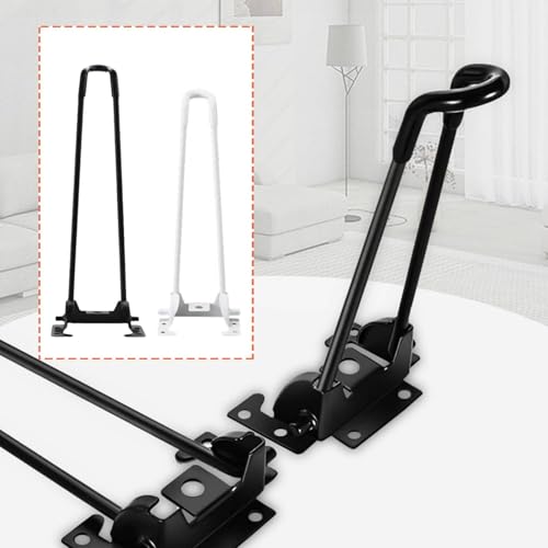 Soporte plegable para mesa de hierro negro de 60cm para accesorio de montaje 5