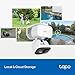 Tapo 3K 5MP Pan/Tilt Indoor/Outdoor Security Camera, Free Person/Vehicle/Baby Cry Detect & 360° Motion Track, Color Night, SD/Cloud, Wrks w/Alexa & Google Home, 2.4 GHz WiFi, HybridCam 360
