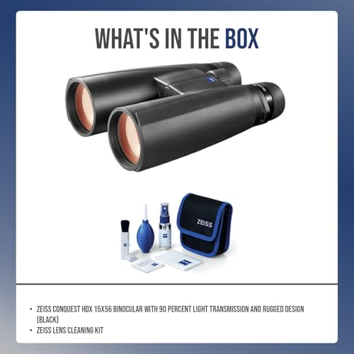 Zeiss Conquest HDX 15x56 Binocular con Kit de Limpieza miniatura 7