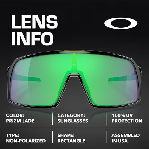 Image of Oakley SUTRO OO9406 Shield Shape Sunglasses With Official Eyewear Kit | Men's & Women's Sunglasses