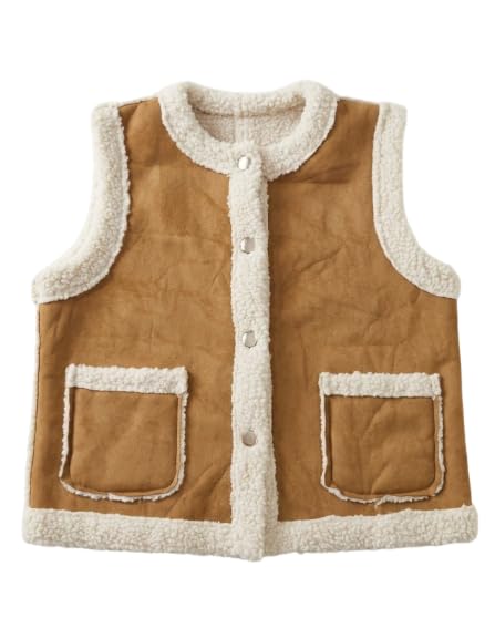 Tibetan Traditional Half Coat Sherpa Vest-picture-51