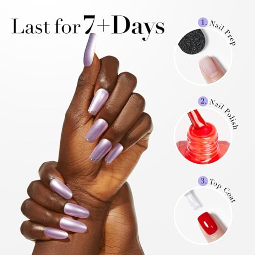 Image of AZUREBEAUTY Dreamy Purple Quick Dry Nail Polish