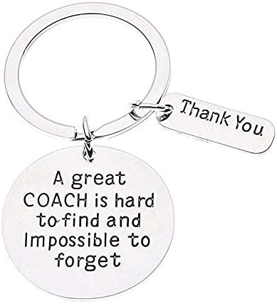 Infinity Collection Coach Keychain, Coach Gifts, Great Coach is Hard to Find Coach Keychain