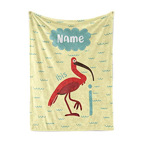 Personalized Alphabet Blankets for Boys and Girls