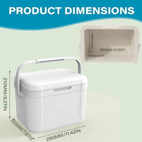 Refroidisseur de camping 5L PU petit refroidisseur portable glacière de voyage 76H - 4