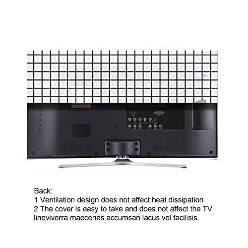 Tv Dust Cover 70in/75in Opknoping Type Gebogen Computer Televisie Cover Doek Kunst Muur Opknoping Voor LCD LED Indoor… - Image 5