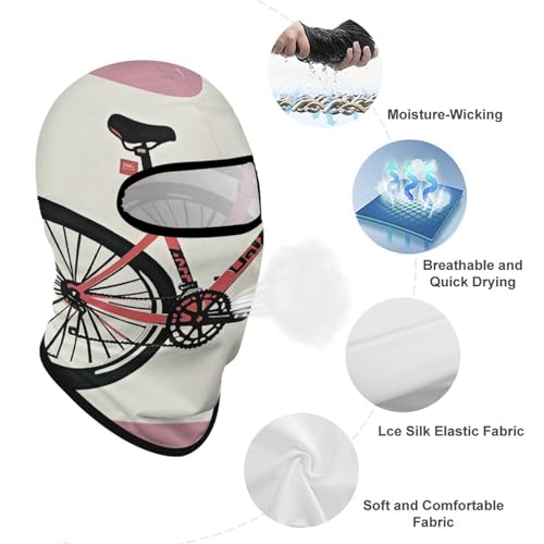 Balaclava para Hombres y Mujeres, Máscara de Esquí para Ciclismo, Cubreboca Integral para Motocicleta, Protección contra Viento y Frío miniatura 3