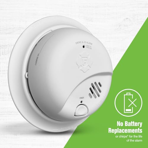 Image of First Alert SMICO110, 10-Year Battery Combination Smoke & Carbon Monoxide Alarm, 1-Pack
