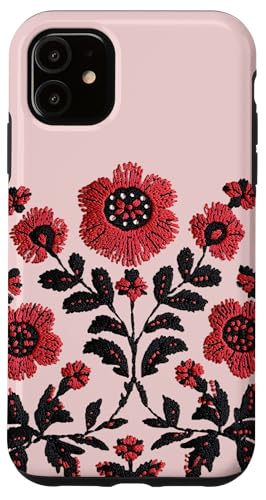 伝統的なウクライナのVyshyvankaにインスパイアされたパターン。 スマホケース iPhone 11 用