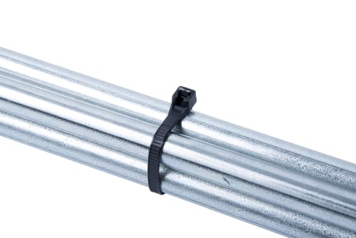 Image of Gardner Bender 46-412UVB Nylon Heavy-Duty, Doublelock, Cable Tie, 12 in., Black