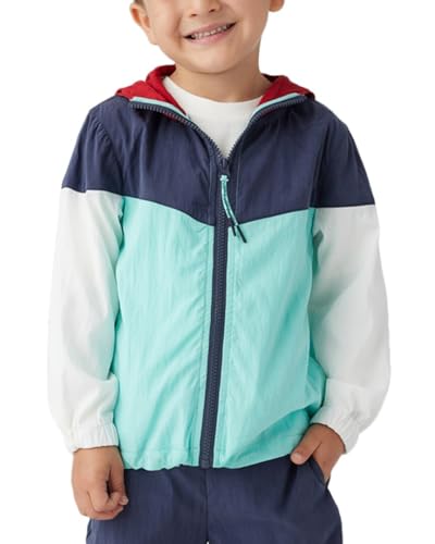 Colorblock Zip Hoodie Jacket