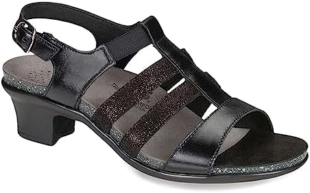 SAS Womens Allegro Black Croc 6.5 W - Wide (C) | Image 3